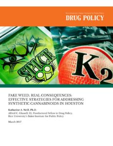 Baker Drug Policy 2017 - Fake Weed, Real Consequences 1