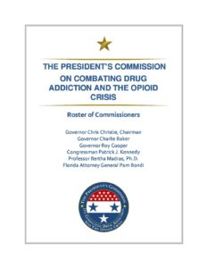 President's Commission on Combating Addiction 2017 - Final Report 1