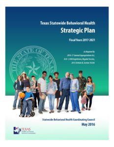 Texas Statewide Behavioral Health 2016 - Strategic Plan 1