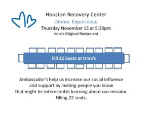 A Dinner Experience Graphic