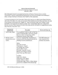 Minutes 2-1-18 1