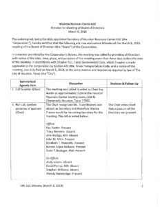 Minutes 3-8-18 1