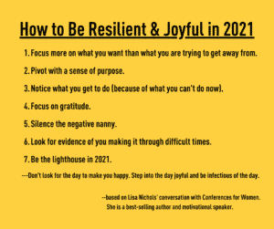 how to be resilient