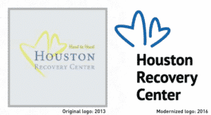 Two heart logos