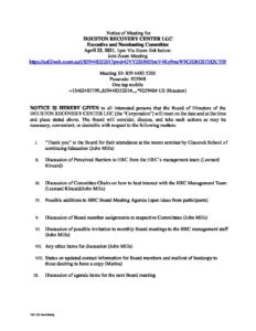 Agenda 1